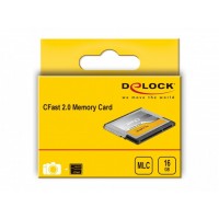 Pamięć Delock CFast Flash 16GB Sata 6Gb/s Typ MLC