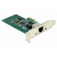 Karta Sieciowa Delock PCI Express X1 1x RJ45 1Gb Śledź Low Profile