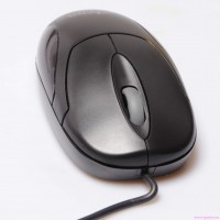 OPTICAL MOUSE - Myszka optyczna 1000 cpi, 3 przyciski, rolka, USB