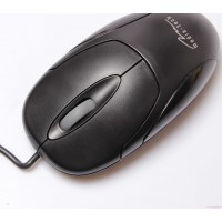 OPTICAL MOUSE - Myszka optyczna 1000 cpi, 3 przyciski, rolka, USB