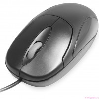 OPTICAL MOUSE - Myszka optyczna 1000 cpi, 3 przyciski, rolka, USB