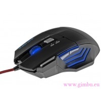 Mysz Dla Graczy Cobra PRO - 800/1600/2400/3200dpi, iluminacja świetlna MT1115