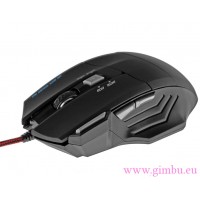 Mysz Dla Graczy Cobra PRO - 800/1600/2400/3200dpi, iluminacja świetlna MT1115