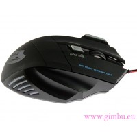 Mysz Dla Graczy Cobra PRO - 800/1600/2400/3200dpi, iluminacja świetlna MT1115