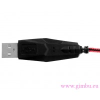 Mysz Dla Graczy Cobra PRO - 800/1600/2400/3200dpi, iluminacja świetlna MT1115