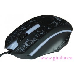 Mysz Dla Graczy COBRA PRO X-LIGHT - 1200DPI, iluminacja świetlna MT1117