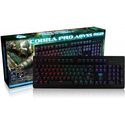 COBRA PRO ABYSS – Profesjonalna, mechaniczna, podświetlenie RGB, klawiatura dla graczy MT1254