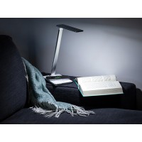 WIRELESS CHARGING LAMP MT221 - Energooszczędna lampka biurkowa LED z wbudowaną bezprzewodową ładowarką, biała