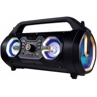 Głośnik Bluetooth U-TUBE BT - Boombox BT 5.0+EDR z karaoke 18W RMS, FM, MP3, aku Li-Ion MT3163