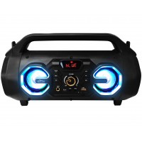 Głośnik Bluetooth U-TUBE BT - Boombox BT 5.0+EDR z karaoke 18W RMS, FM, MP3, aku Li-Ion MT3163