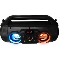 Głośnik Bluetooth U-TUBE BT - Boombox BT 5.0+EDR z karaoke 18W RMS, FM, MP3, aku Li-Ion MT3163