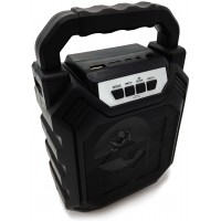 Głośnik Bluetooth PLAYBOX SHAKE BT Boombox MT3164 zwiększona odporność na wstrząsy, FM, MP3, AUX, USB, micro SD card, aku Li-Ion RMS 5W