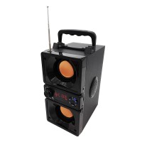 Głośnik MT3167 Bluetooth Boombox Stero 2x Subwoofer, FM, MP3