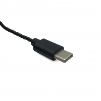 Słuchawki Douszne Z Mikrofonem MT3600k Magicsound USB-C Do Smartfonów Z USB-C, Czarne