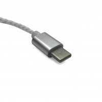 Słuchawki Douszne Z Mikrofonem MT3600w Magicsound USB-C Do Smartfonów Z USB-C, Białe