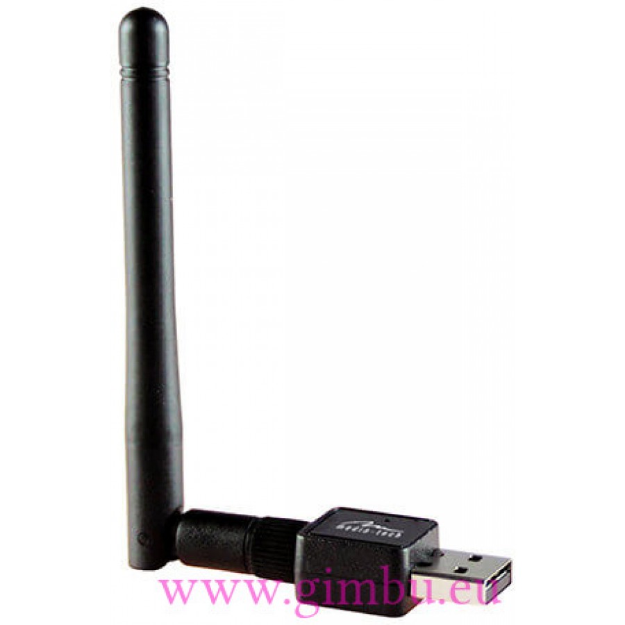 WLAN USB ADAPTER 11n - karta w standardzie IEEE 802.11n, USB, 150 Mbps, odkręcana antena 2dBi, nano