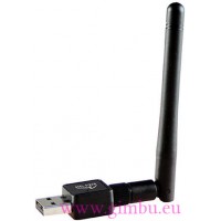 WLAN USB ADAPTER 11n - karta w standardzie IEEE 802.11n, USB, 150 Mbps, odkręcana antena 2dBi, nano