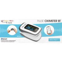 PULSE OXIMETER BT MT5519 - Pulsoksymetr napalcowy z interfejsem bluetooth do pomiaru tętna i nasycenia krwi tlenem