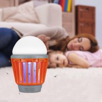 LIGHTING MOSQUITO BUSTER MT5702 MT5702 - Przenośna lampka LED z pułapką elektryczną UV przeciw komarom