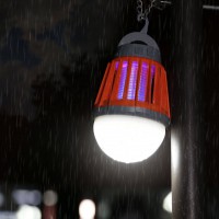 LIGHTING MOSQUITO BUSTER MT5702 MT5702 - Przenośna lampka LED z pułapką elektryczną UV przeciw komarom