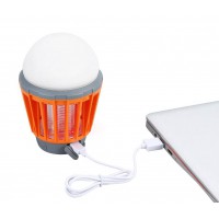 LIGHTING MOSQUITO BUSTER MT5702 MT5702 - Przenośna lampka LED z pułapką elektryczną UV przeciw komarom