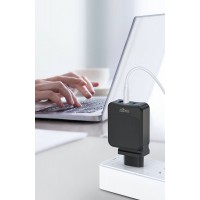 USB-C PD SMART POWER ADAPTOR MT6252 - Automatyczny, uniwersalny zasilacz 65W USB-C PD dla mobilnych urządzeń, USB-C i USB-A