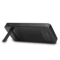 WIRELESS CHARGING POWERBANK MT6353 - Przenośne źródło energii z opcją ładowania bezprzewodowego, 10000 mAh, wyświetlacz, podpórka