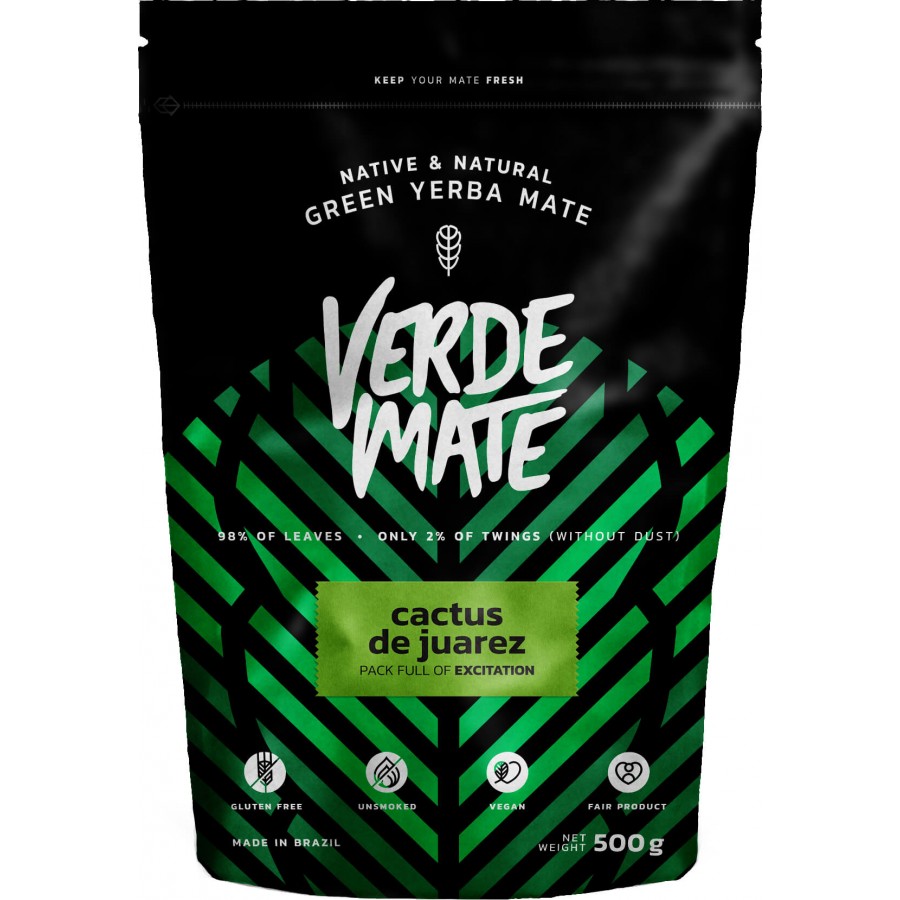 Yerba Verde Mate Green CACTUS DE JUAREZ 500g