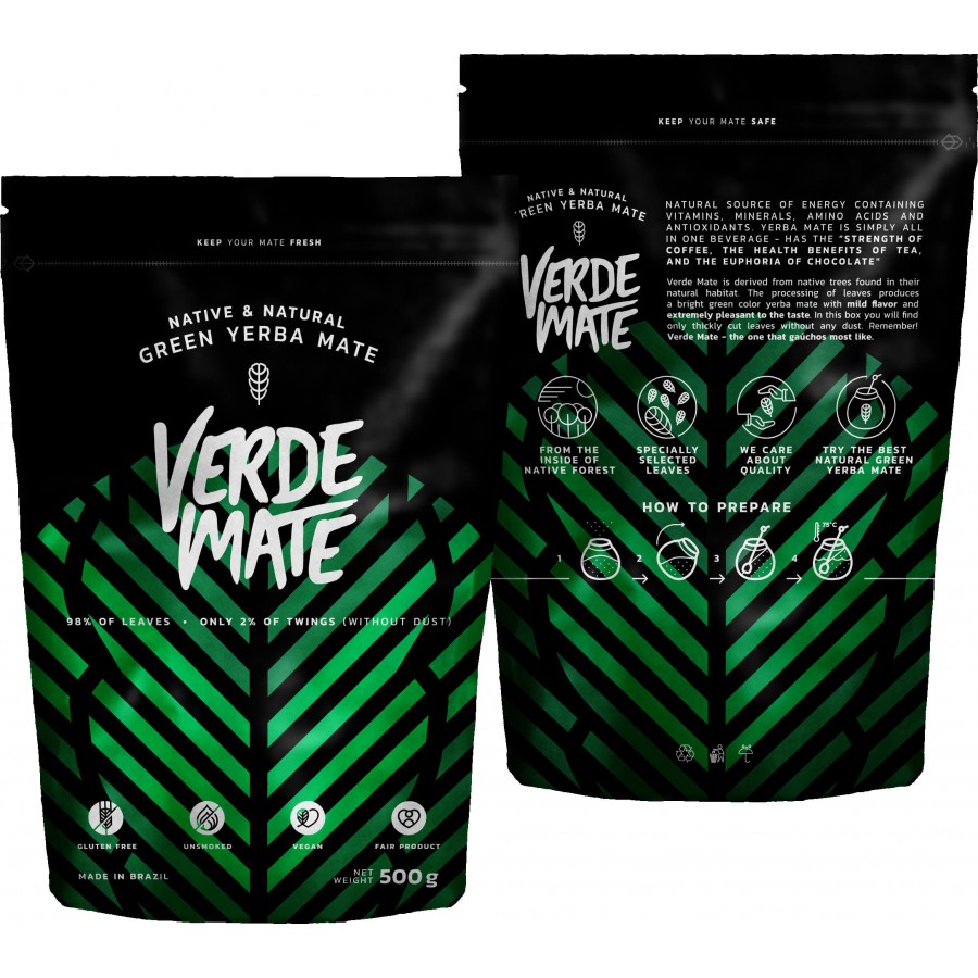 Yerba Verde Mate Green DESPALADA 500g