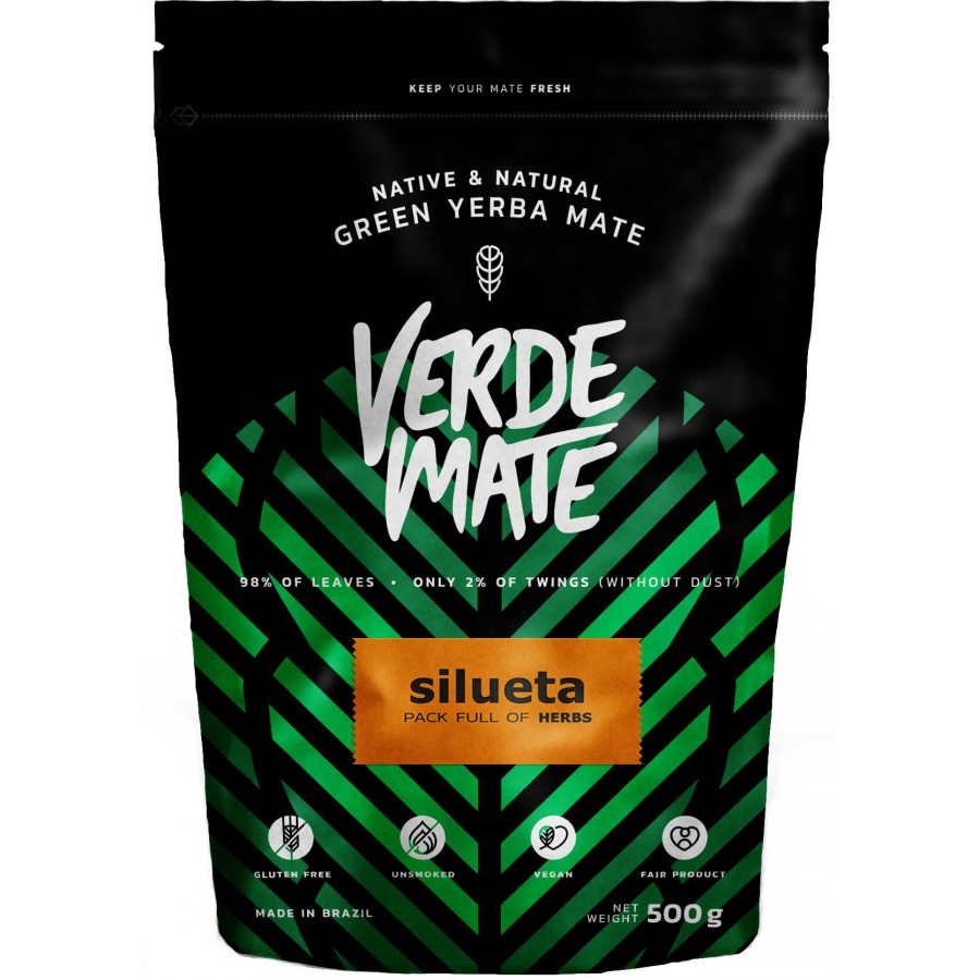 Yerba Verde Mate Green SILUETA 500g