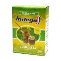 Yerba Mate Indega Compuesta Natural 500g