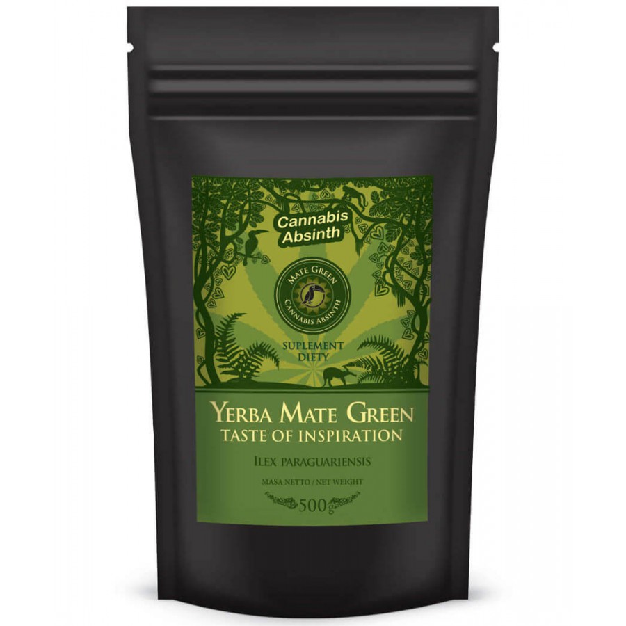 Yerba Mate Green Cannabis Absinth 500g