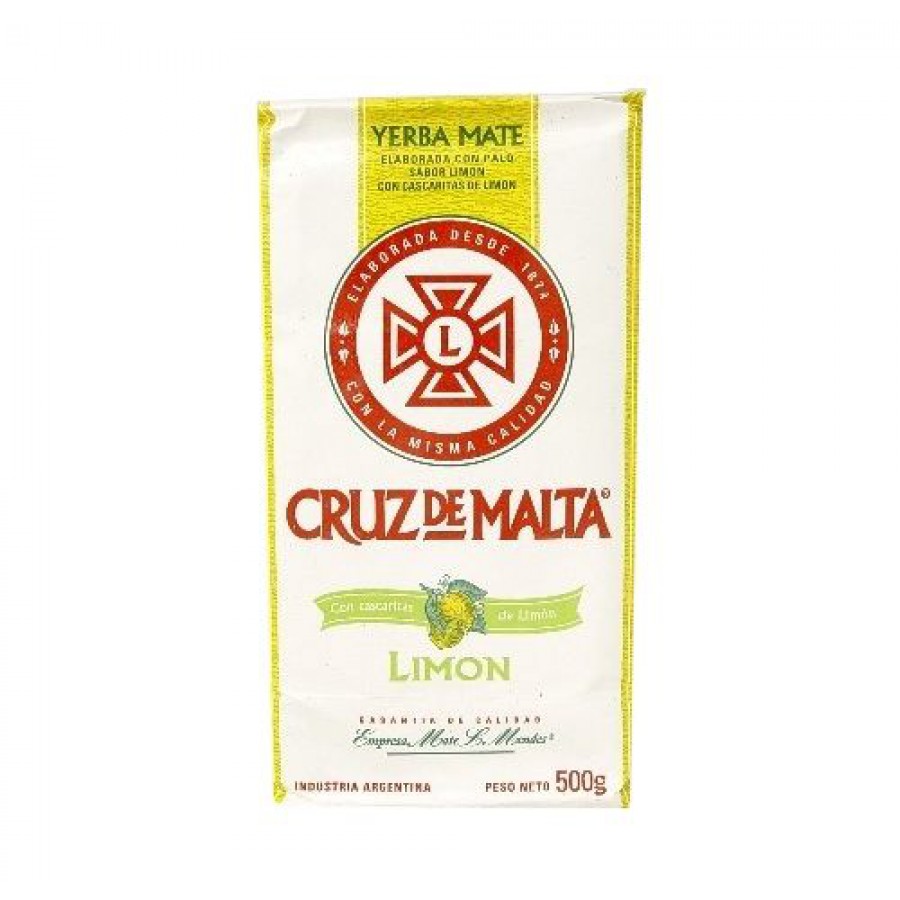 Yerba Mate Cruz De Malta Cytrynowa 500g