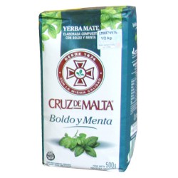 Yerba Mate Cruz De Malta Mięta Boldo 500g