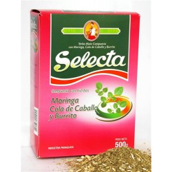 Yerba Mate Selecta Moringa Burrito 500g