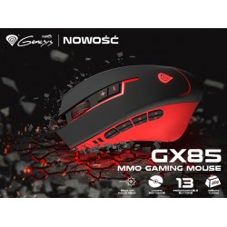 NOWA MYSZ GX85 MMO OD GENESISA