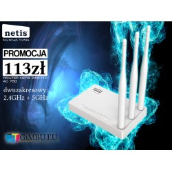 Dwuzakresowy Router Netis WF2710 w super cenie.