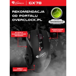 Natec Genesis GX78 Mysz rekomedowana przez Overclock.pl