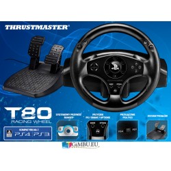 Thrustmaster T80 - idealna kierownica dla konsol PS3 i PS4